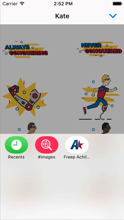 Achilles Marathon Sticker Pack screenshot-5