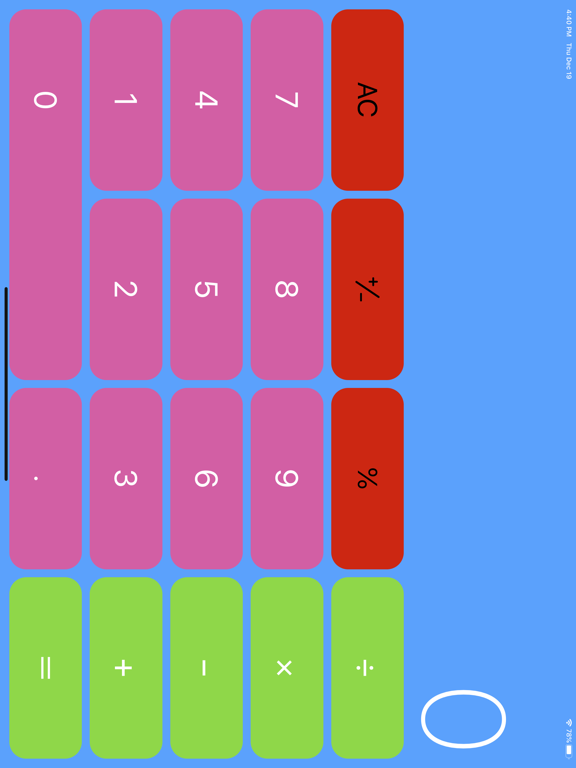 Screenshot #5 pour Custom Calculator - make it!