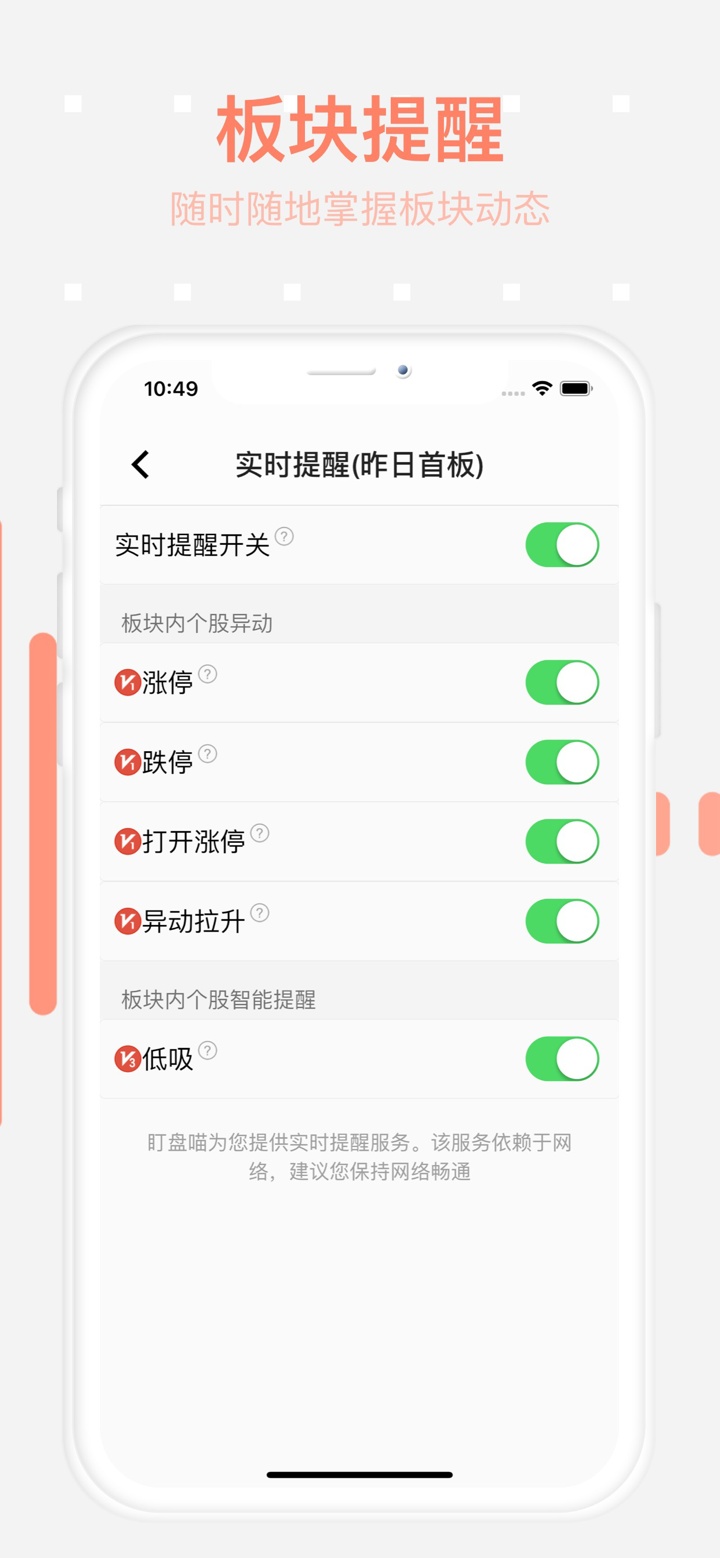 盯盘喵-股票动态实时提醒 screenshot 3