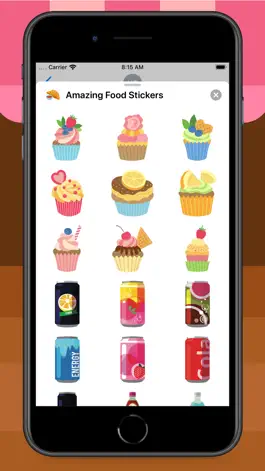 Game screenshot Amazing Food Stickers apk
