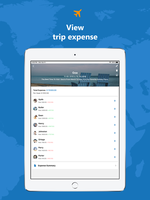 Travel Expense Dairy screenshot 3
