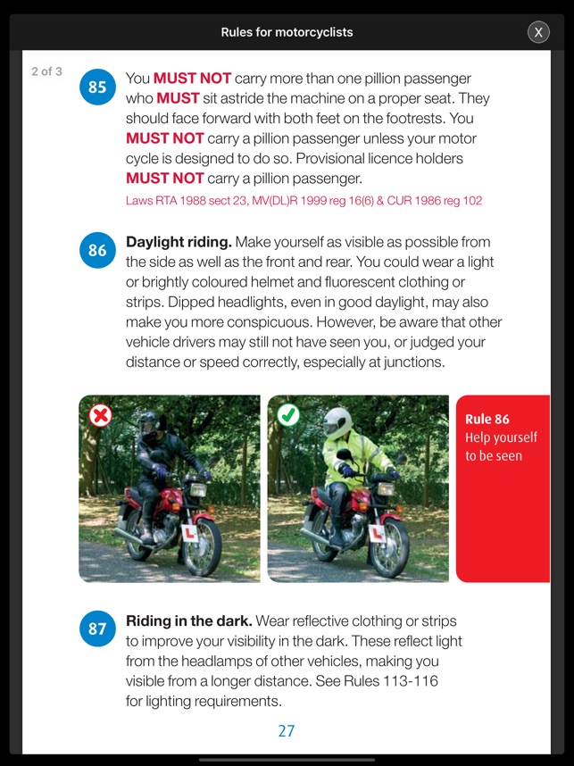 Official Dvsa Motorcycle Theory Test App | Reviewmotors.co