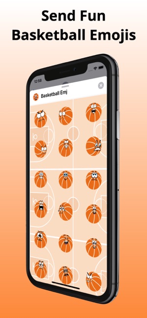 Basketball Emojis Dunk Flip