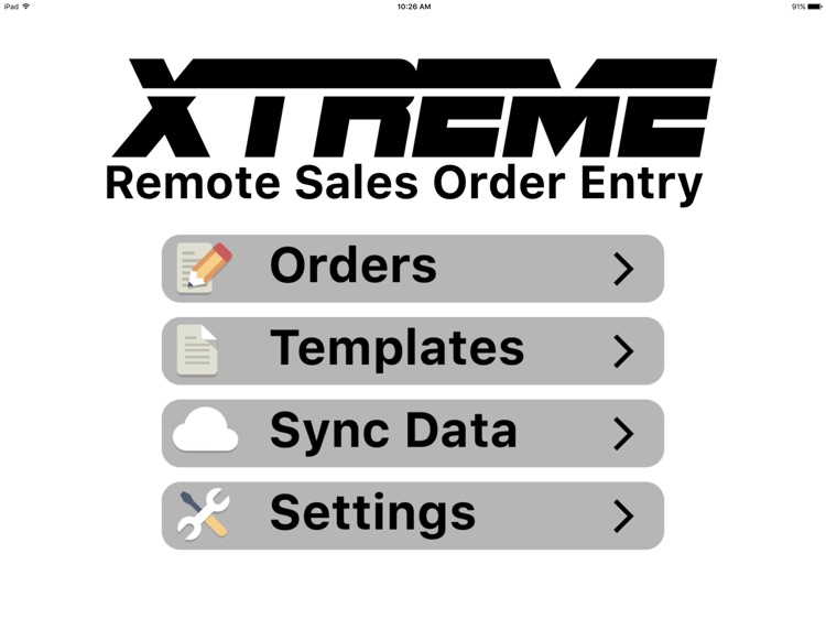 Xtreme Order Entry