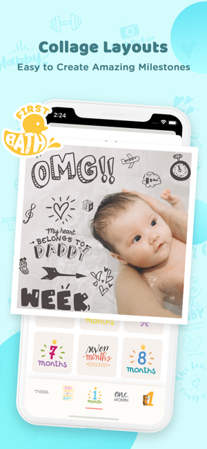 Babily - Baby Milestones Fotos(圖3)-速報App