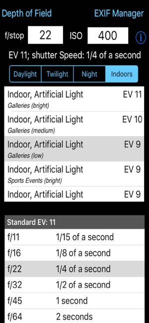 Exposure Calculator(圖5)-速報App