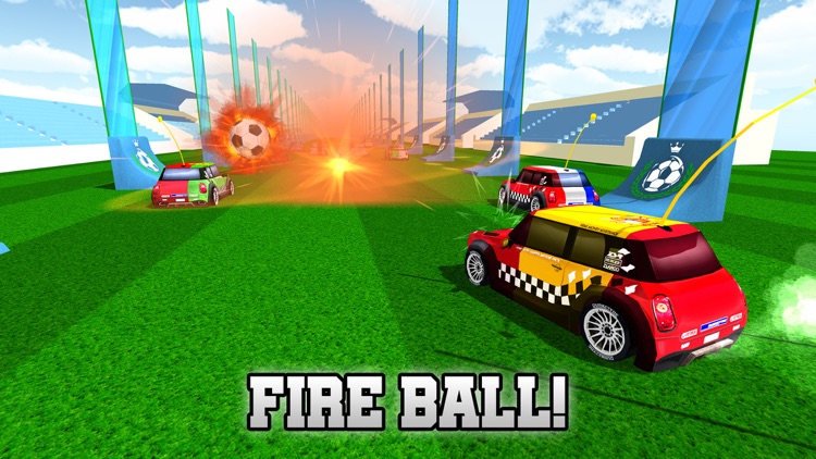 Rocket Champions Soccer Car