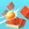 Throw balls and crush as many structures as you can