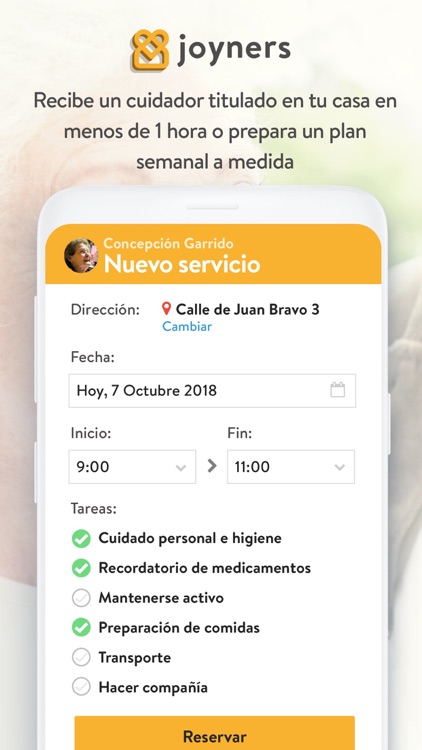 Joyners Cuidadores a domicilio