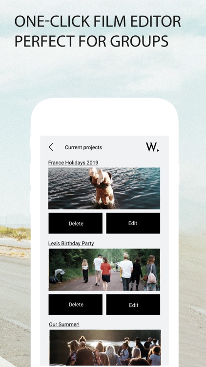 Wedeo Movie Creator for groups