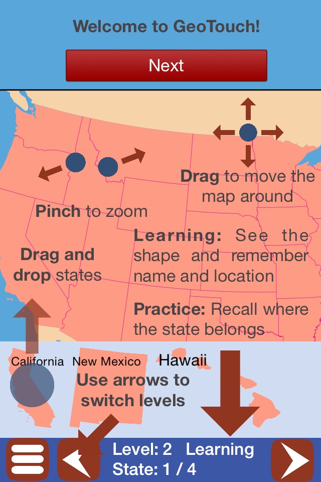 Geo Touch: Learn Geography screenshot 2