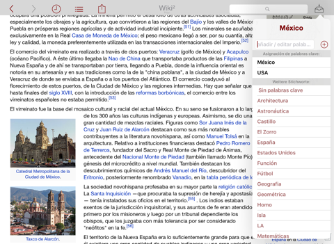 Wiki² - Wikipedia for iPad screenshot 4