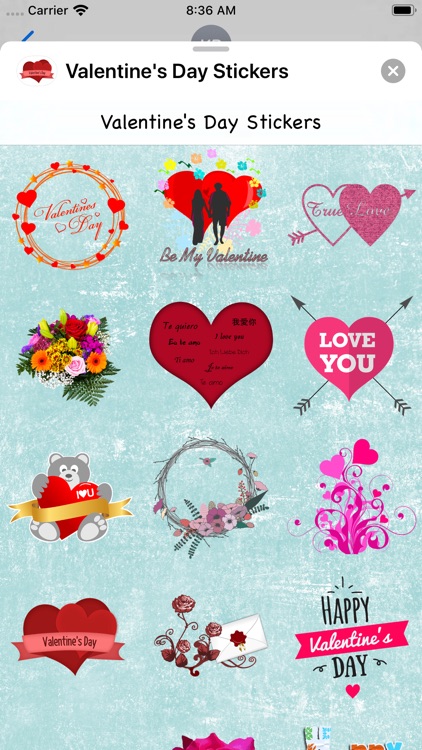 Valentines Sticker Collection