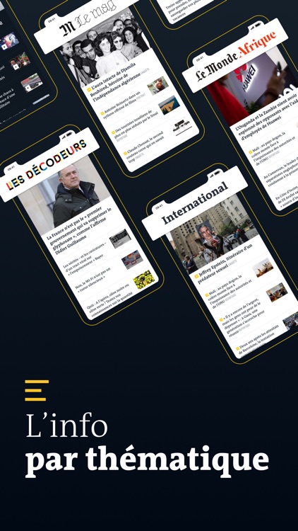Le Monde, Actualités en direct