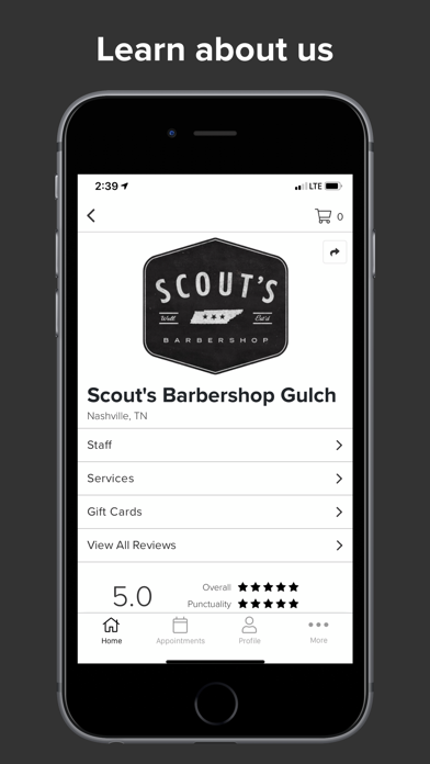 Scout's Barbershop screenshot 2