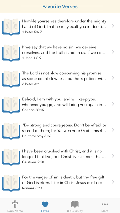 How to cancel & delete Bibles Verse from iphone & ipad 4