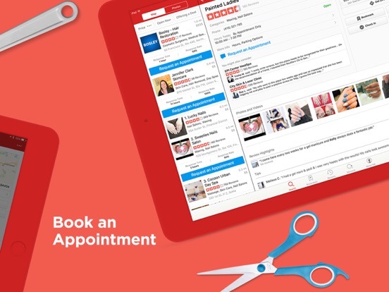iPad Image of Yelp-Food & Services Around Me