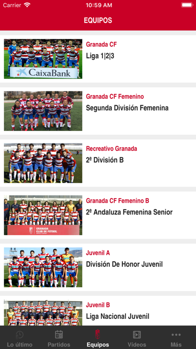 Granada Club de Fútbol screenshot 3