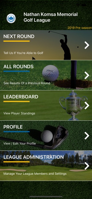 Nathan Komsa Golf League(圖1)-速報App