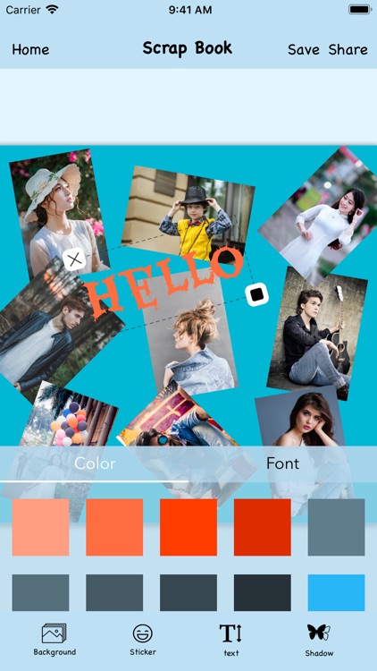 Scrapbook Photo Collage screenshot-4