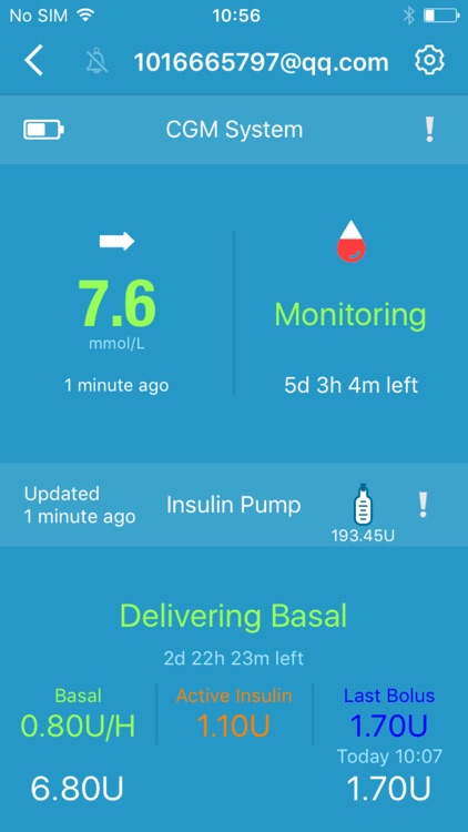 Medtrum EasyFollow mmol/L
