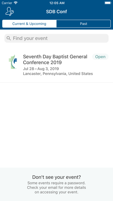 How to cancel & delete SDB General Conference from iphone & ipad 2