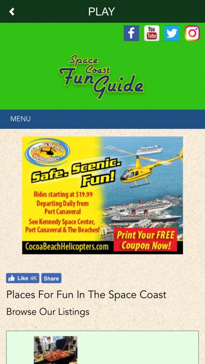 Space Coast Fun Guide