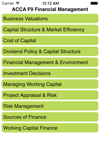 ACCA F9 Financial Management screenshot 2