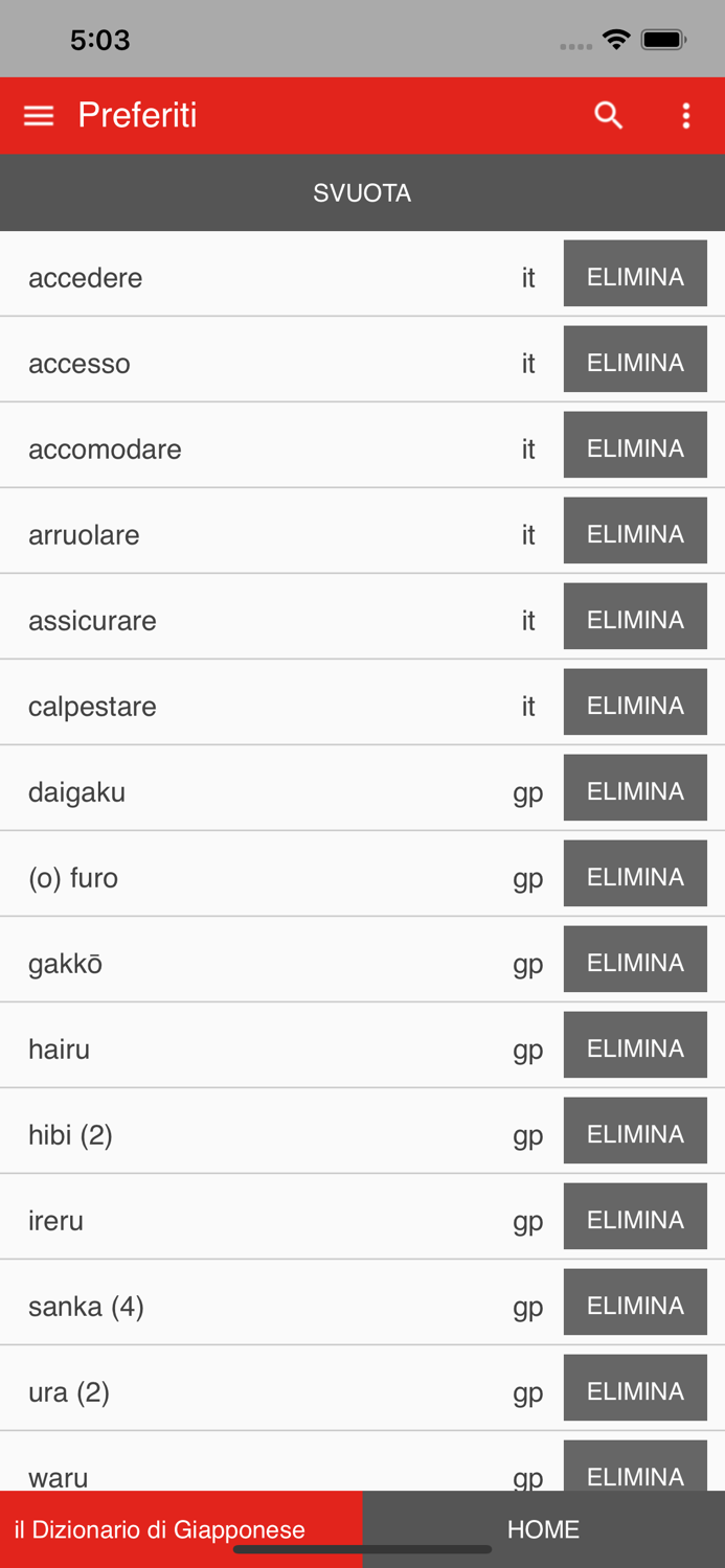 Il Dizionario di Giapponese