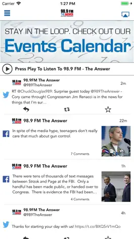 Game screenshot 98.9 FM The Answer mod apk