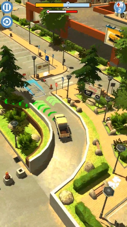 Thumb Car Driving screenshot-3