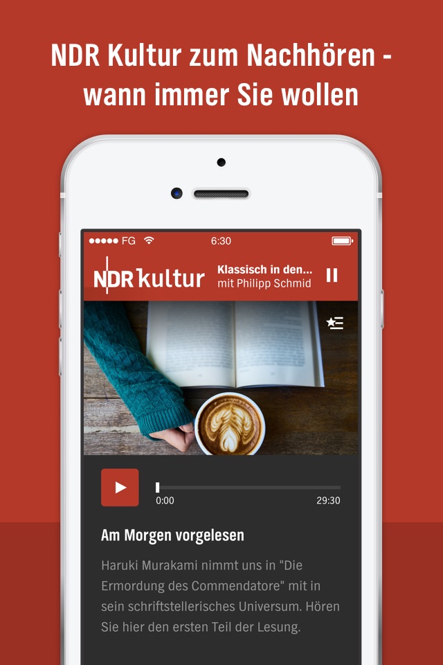NDR Kultur Radio screenshot 2
