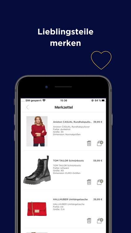 BAUR - Shopping App