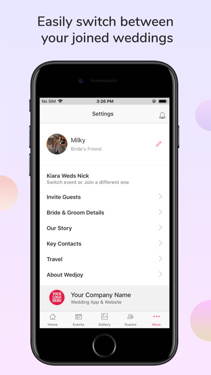 WedJoy: Wedding App & Website screenshot-5