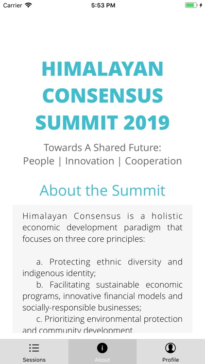 Himalayan Consensus Summit