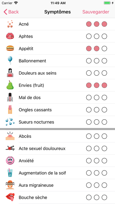 WomanLog Pro Calendrier WomanLog Pro Calendrier