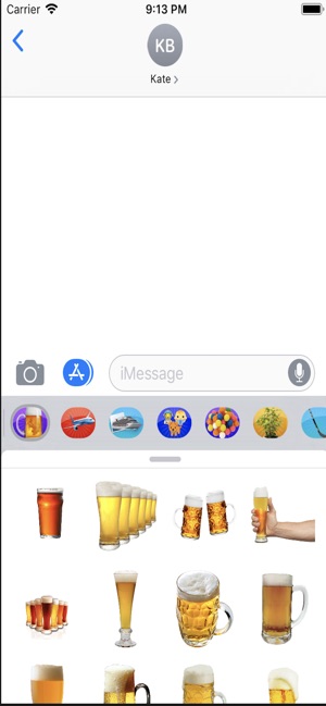 Beer-Emojis Stickers