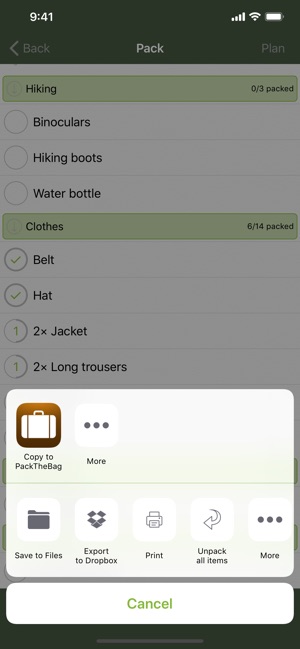 Pack The Bag(圖5)-速報App