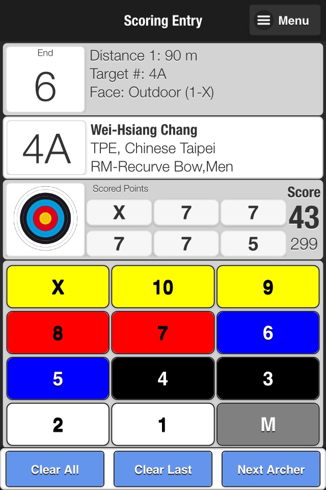 Ianseo Scorekeeper screenshot 2