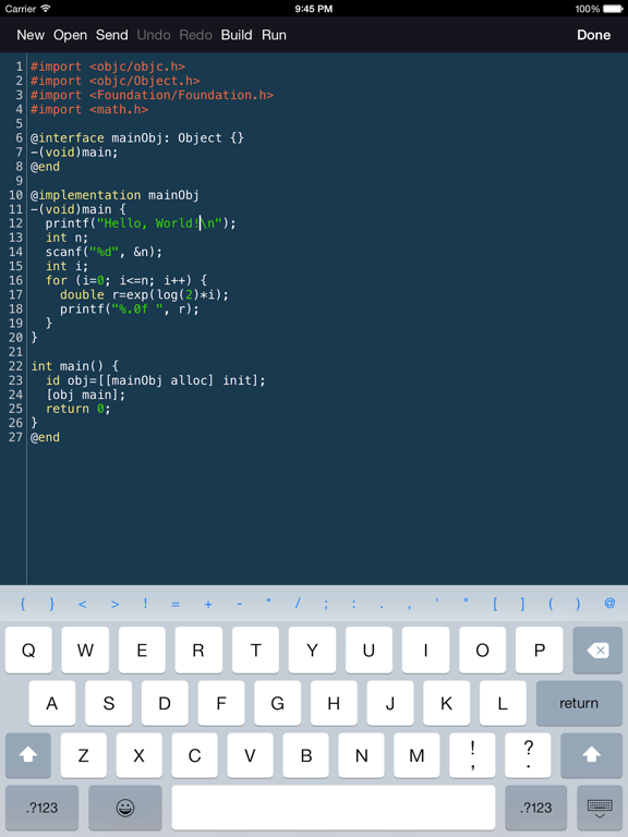 Objective-C Programming Language screenshot