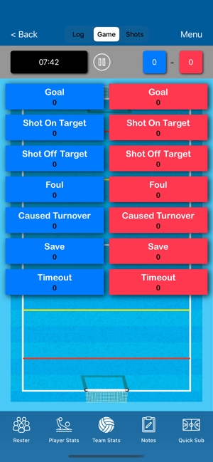 Water Polo Stat Recorder 3000(圖6)-速報App