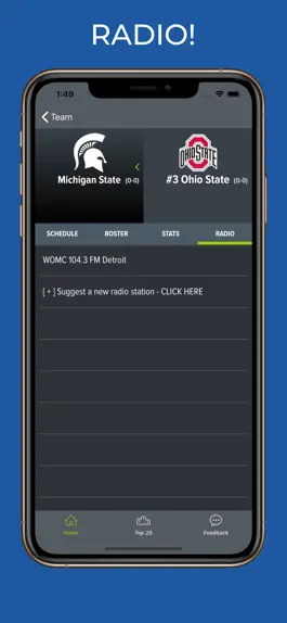 Game screenshot Michigan State Football apk