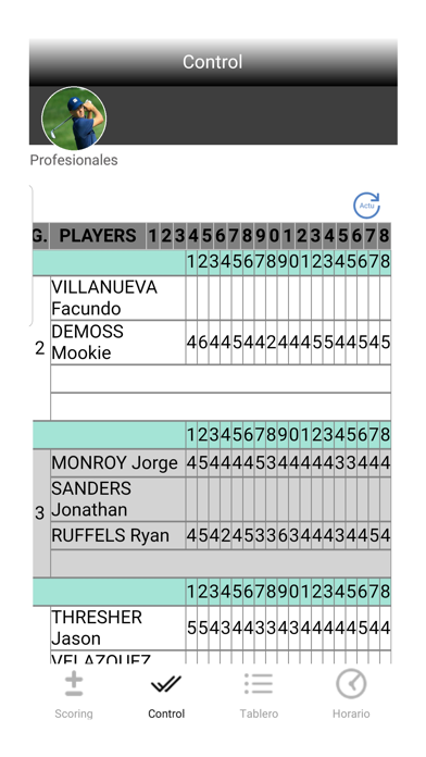 digigolfscoring screenshot 4