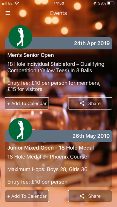 Gaudet Luce Golf Visitors App screenshot 4