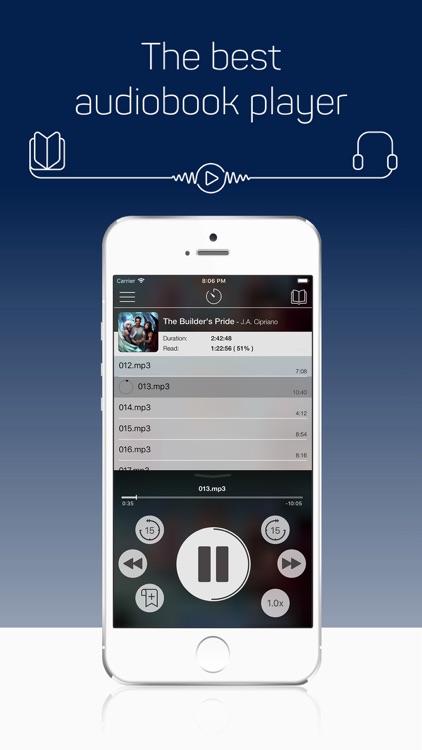 MP3 Audiobook Player screenshot-0
