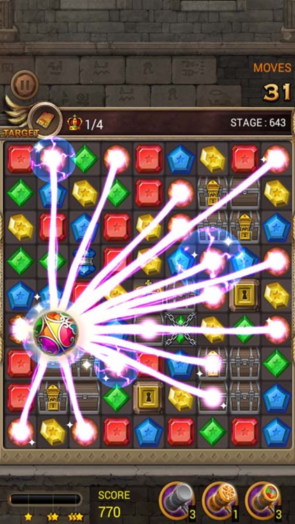 Jewels Temple Quest - Match 3