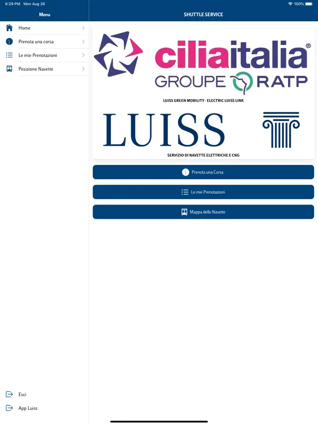 Screenshot 1 Electric Luiss Link iphone