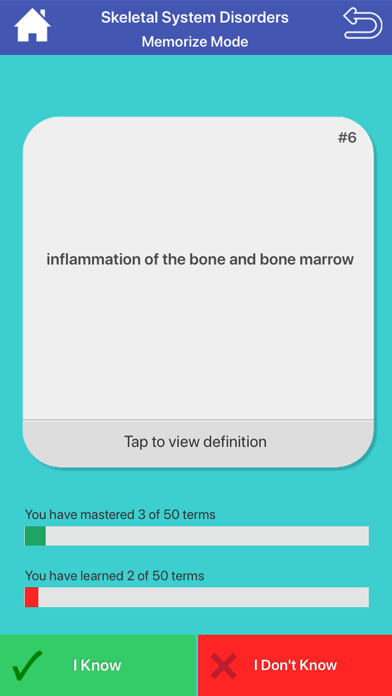 Skeletal System Flashcards screenshot 3