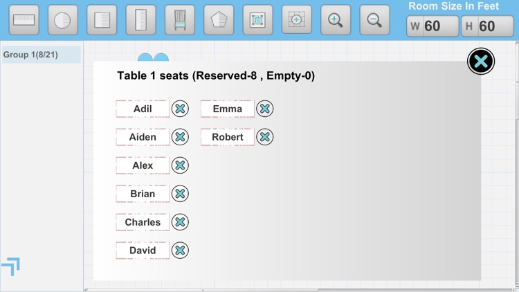 Seating Arrangement Pro screenshot-5