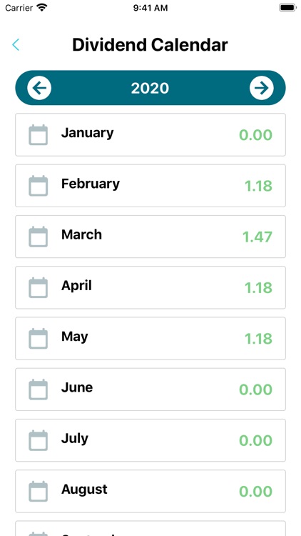 DiviCal - Dividend Tracker